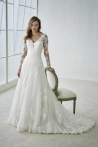 Gatehouse Brides White One Wedding Dresses FABRIA Front